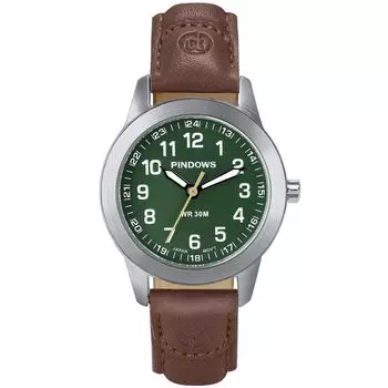 PINDOWS Classic Business Analog Quartz Small Ladies 3 ATM Waterproof Fashion Dress Watch with Luminous Dial Women s Watch, Watch, Easy-to-Ready