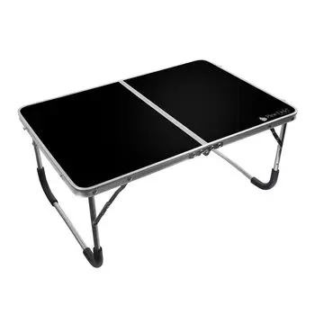 Pine Field Folding Aluminum Table Black