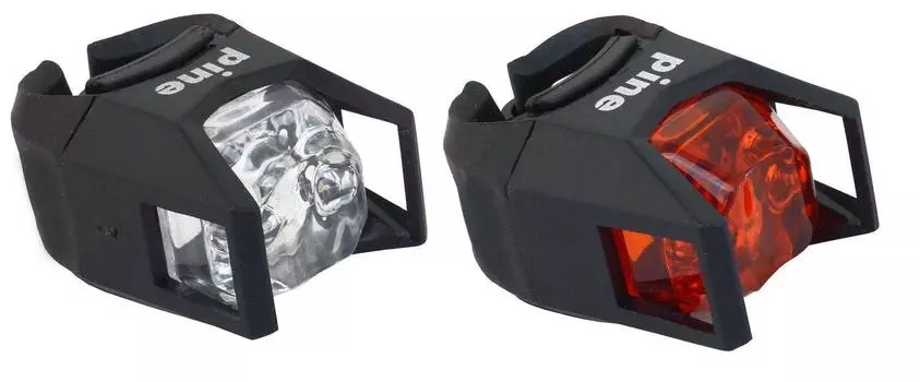 Pine front and rear set LED light black