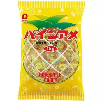PINE KG Ананасовые конфеты 1 кг ХарактеристикиЦенная упаковка сладких, кислых и сочных ананасовых конфет. ХарактеристикиCharЦенная упаковка сладких, кислых и сочных 1