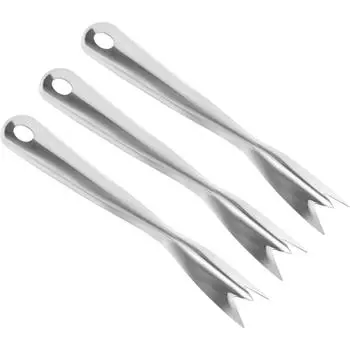 Pineapple Eye Remover - Stainless Steel Pineapple Eye Remover V-shaped - Multi-purpose Pineapple Seed Remover серебряный