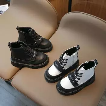 пинетки для девочек, детские сапожки универсальные детские ботинки martin 26 бежевый