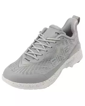 [Ping Apparel] Golf shoes (spikeless lace-up) Men s 621-5992203 020Gray 27.5 cm
