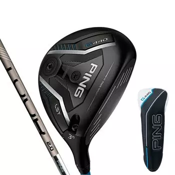 PING G440 LST Fairway Wood Loft 15 PING TOUR CHROME 75 (3W градуса) 2,0 (R/Мужской)