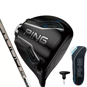 PING G440 MAX Driver Loft PING TOUR CHROME 75 (1W 10,5 градусов) 2,0 (R/Мужской)