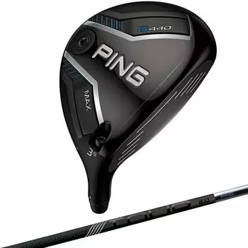 PING G440 MAX Fairway Wood PING TOUR BLACK 65 Номер 4 2.0 Праворукий FLEX-S