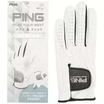 PING Gloves Synthetic Leather Gloves White 22cm белый