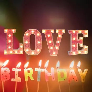 Розовые светодиодные лампы с буквами алфавита 22 см, лампа на батарейках с цифрами, светящийся ночник для свадьбы, дня рождения, вечеринки, счастливого Рождества