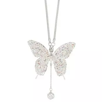 Pink Bling Car Pendant Diamond Bag Pendant Creative Butterfly Pendant Car разноцветный
