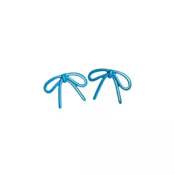 Pink Blue Green Bow Studs Earrings Jewelry Ins Drop Earrings Korean Bow Ear Studs College Student