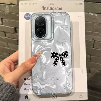 Pink Bow Love Heart Girls Phone Case For Xiaomi Redmi 14C 13C 10 9A 9C Note 14 13 12 11 10S 9 8 Pro Plus A5 A4 A3 A2 A1 Cover Redmi 13 4G