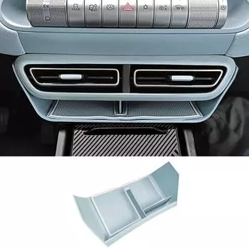 Pink Car Below Center Control Storage Box Air Conditioning Vent Organizer for BYD Dolphin Mini / Seagull чёрный