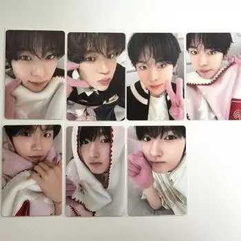 Pink Christmas Nct Wish Photocard Photo Card Yuushi Shion Sakuya