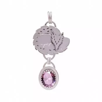 Pink Kunzite Gemstone 925 Sterling Silver Pendant V9000, Pink Pendant, Oval Pendant, Valentin s Day Gift, Gift For Her, Birthday Gift, Handmade Jewelr