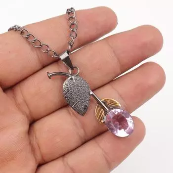 Pink Morganite Gemstone 925 Fine Silver handmade Pendant Jewelry Bridesmaid Gift PP-55-11
