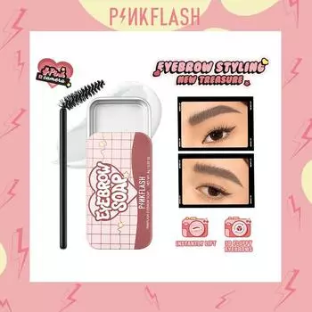 PINKFLASH 3D пушистое мыло для бровей водостойкий нелипкий гель для бровей натуральный легкий усилитель для бровей косметика для макияжа глаз