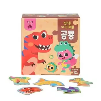 Pinkfong Baby Puzzle Dinosaur, популярные корейские головоломки