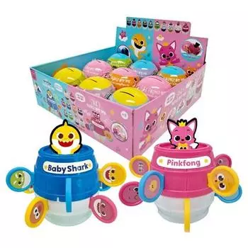 Pinkfong Baby Shark Exciting Roulette Game 9p, популярная корейская игра