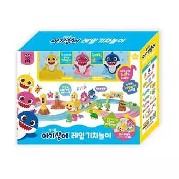 Pinkfong Baby Shark Rail Train Play Set Детская игрушка