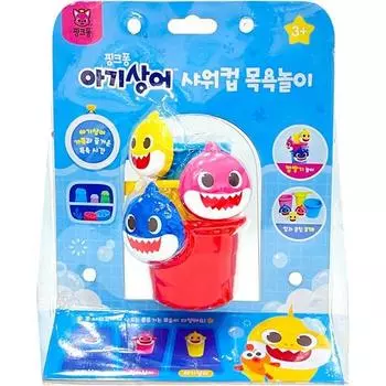 Pinkfong Baby Shark Shower Cup Bath Play Корейские детские игрушки