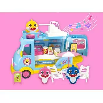 Pinkfong Baby Shark Singing Плавательный автобус Детская игрушка
