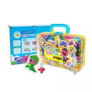 Pinkfong Baby Shark Smart Magnetic Play Set, популярные корейские головоломки