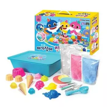 Pinkfong Sandmon Sand Play Set, разноцветные, популярные корейские игрушки