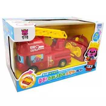 Pinkfong Super Rescue RC Car Fire Truck, разные цвета, популярные корейские игрушки
