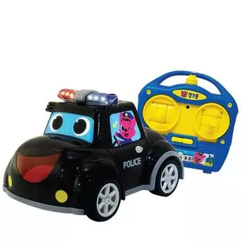 Pinkfong Super Rescue RC Car Police Car, разноцветные, популярные корейские игрушки