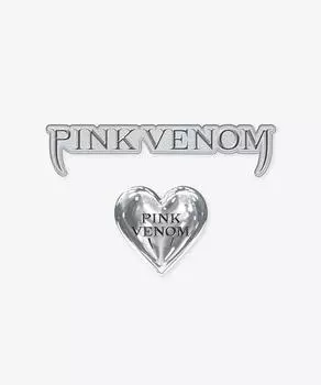 [PINKVENOM] ЗНАЧОК BLACKPINK PINK 1 ШТ.