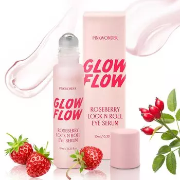 PINKWONDER Glow Flow Rose Berry Rock Roll Сыворотка для глаз Сыворотка для глаз Тип сыворотки для глаз Корейская сыворотка для глаз Уход за кожей вокруг глаз Жирная кожа Сухая кожа Смешанная кожа Увлажнение Сухая