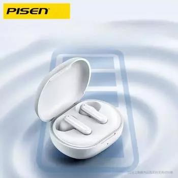 Pinsheng Bluetooth Earphones Airs3 True Wireless Fit for Apple Huawei Games Ultra Long Standby Half In Ear Noise Reduction белый