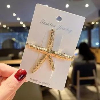 Pinzas Para El Pelo Grace Starfish Para Mujer Y Nia, Pasadores Para El Pelo, Horquillas Laterales, Accesorios Para El Cabello