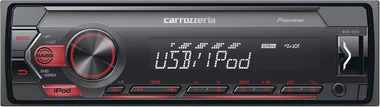 Pioneer Audio 1D безмеханический USB iPod iPhone AUX Carrozzeria [Carrozzeria] MVH-3600