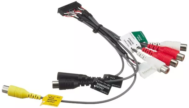 Pioneer Carrozzeria Cyber Navi External Cable Black (Pioneer) Input/Output RD-E100