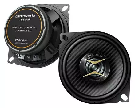 Pioneer динамик 10 см индивидуальный коаксиальный динамик 2-полосный высокое разрешение совместимый Carrozzeria TS-F1040