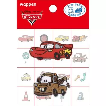 Pioneer Disney Pixar Cars Patch McQueen Meter Seal Iron Adhesive Dual Use MY5505-MY513
