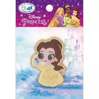 Pioneer Disney Princess Bell Patch Width 37mm x Height 54mm Dual Use Adhesive Sticker/Iron MY6004-MY518