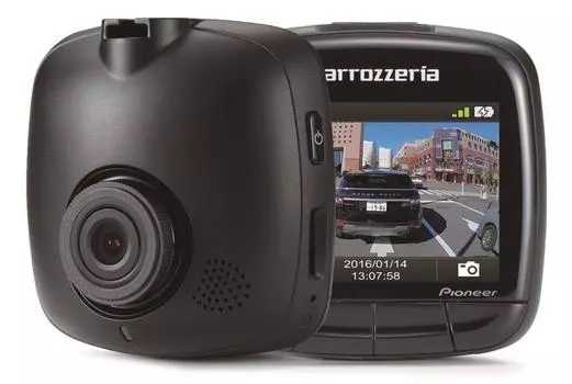 Pioneer Drive Recorder 1 камера, миллион пикселей, Full HD, WDR, GPS, датчик G, диагональ, мониторинг парковки, карта памяти microSD 32 ГБ, в комплекте Carrozzeria ND-DVR10 2.07