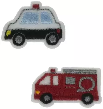 Pioneer original emblem 2-piece [police car/fire engine]