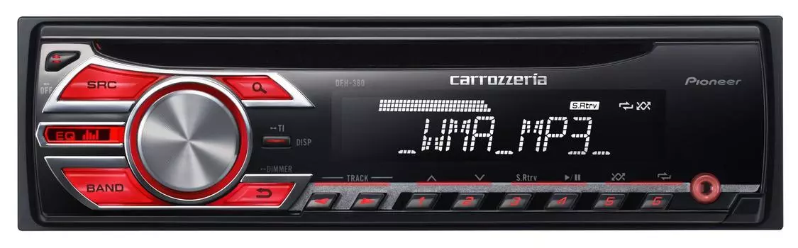 Pioneer Pioneer Audio 1D CD AUX Carrozzeria DEH-380
