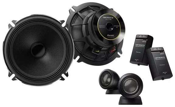 Pioneer Pioneer Динамик 17 см, индивидуальный динамик, раздельный, 2-полосный, высокое разрешение, совместимый с Carrozzeria TS-C1730S-2