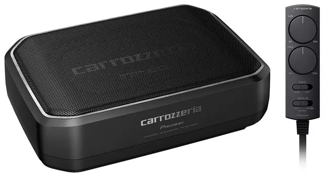 Pioneer Pioneer Динамик Сабвуфер 20 см x 13 см Активный сабвуфер Carrozzeria TS-WX140DA чёрный