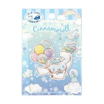 Нашивка Pioneer Sanrio Iron-onSeal Adhesive Patch Cinnamoroll Ширина 63 мм x Высота 53 мм SCW600-SCW03