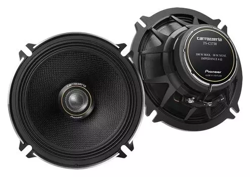 Pioneer Speaker 17 см Custom Fit Speaker Coaxial High Resolution Compatible Carrozzeria TS-C1730 2-полосный