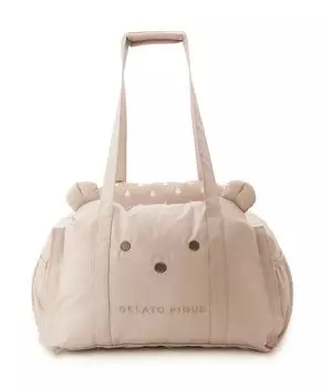 Pique Cat Bear Motif Drive Bed PAGB249097 BEG F [Gelato & Dog] CAT&DOG