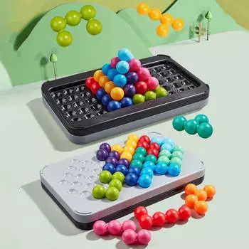 Пирамида мудрости, развивающая волшебные бусины, логическое мышление, развивающая детские игрушки-головоломки, игрушка для снятия стресса, обучающая настольная игра для детей