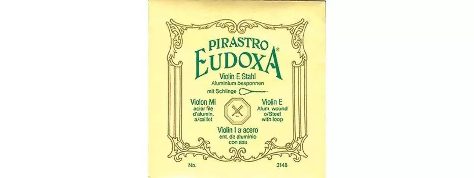 PIRASTRO EUDOXA комплект скрипичных струн E струна шарик на конце 4/4
