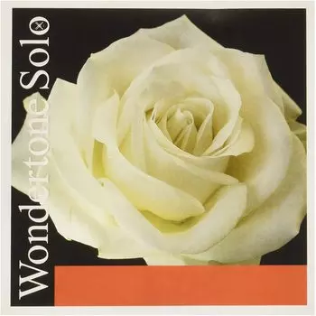 PIRASTRO Wondertone Solo Wondertone Solo Violin Set Silvery Steel Loop 4-String (E string End)