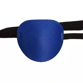 Пиратская повязка на глаз унисекс, черная, на один глаз, повязка на глаз, моющаяся, регулируемая, вогнутая, детский пиратский костюм для косплея серый